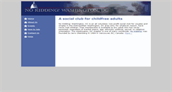 Desktop Screenshot of nokiddingdc.org